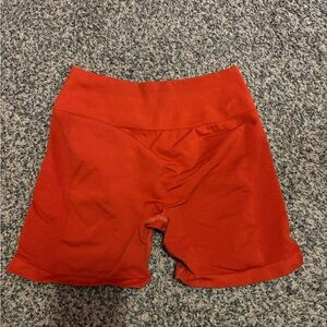 Amazon Women's Vibrant Red Bike Shorts